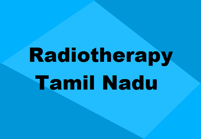 Radiotherapy Colleges TN