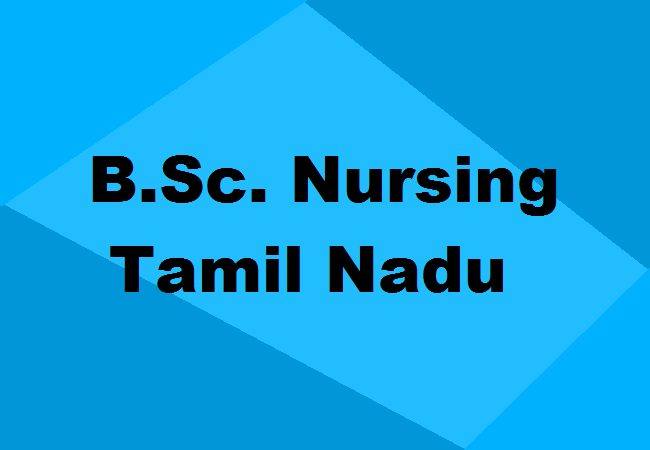 B.Sc. Nursing Colleges TN