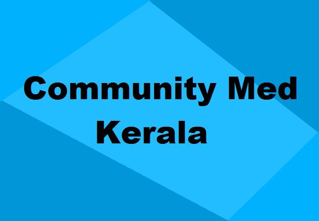 Community Medicine Colleges Kerala