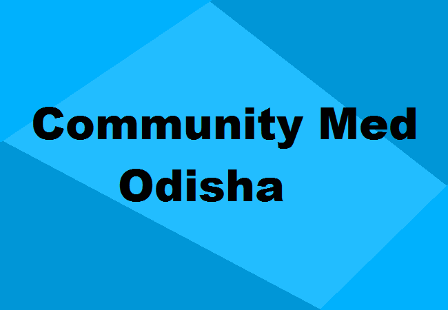 Community Medicine Colleges Odisha