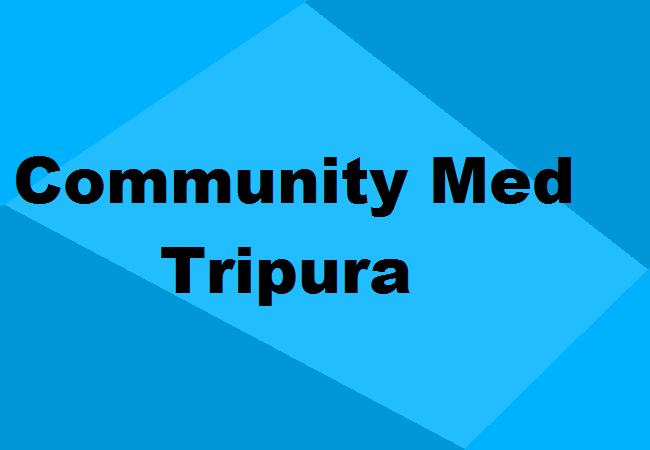 Community Medicine Colleges Tripura