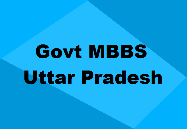 Govt MBBS Colleges UP