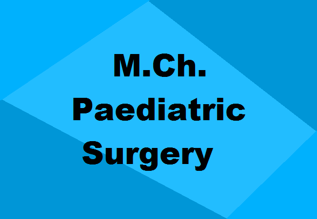 Paediatric Surgery Colleges India