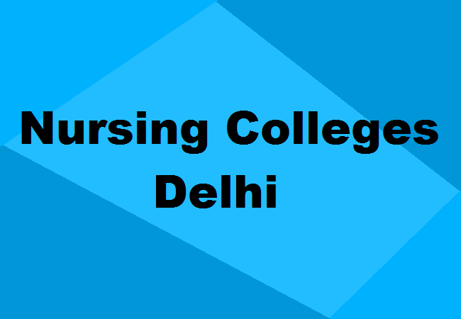 Nursing Colleges Delhi