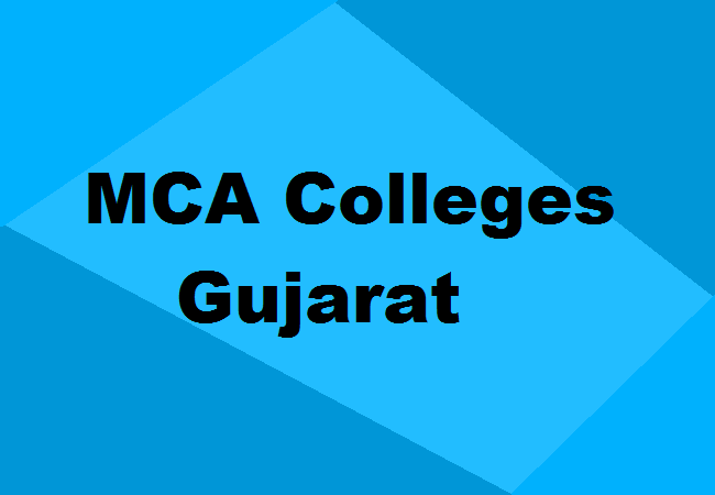 MCA Colleges Gujarat