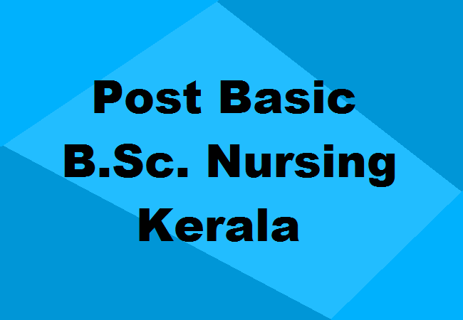 B.Sc. Nursing (Post Basic) Kerala