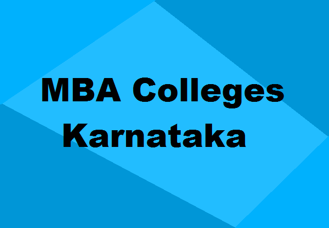 MBA Colleges Karnataka