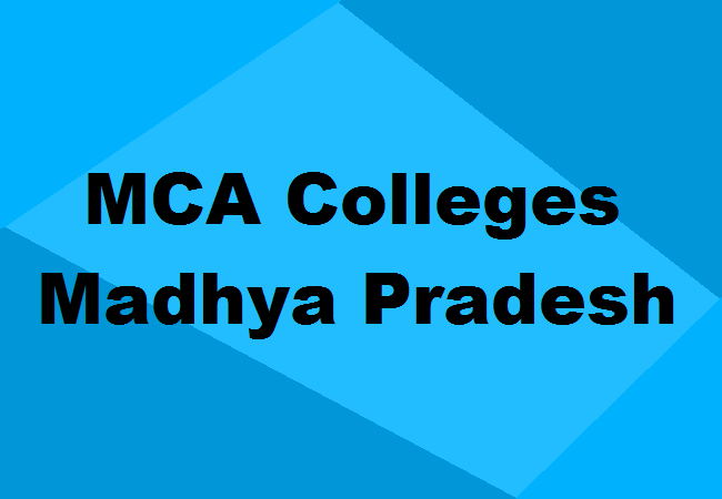 MCA Colleges Madhya Pradesh
