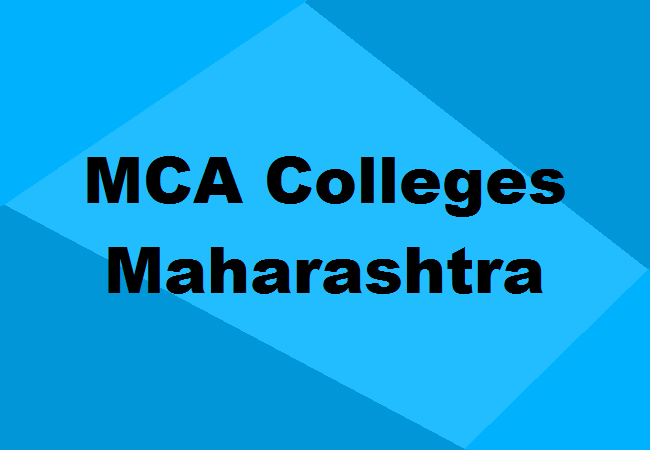 MCA Colleges Maharashtra