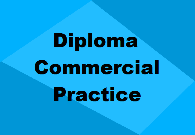 Diploma in Commercial Practice