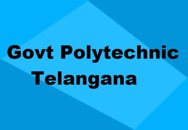 Government Polytechnic Telangana