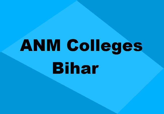 ANM Colleges Bihar