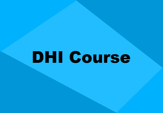 DHI Course