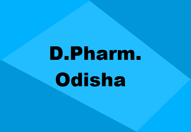 D.Pharm. Colleges Odisha