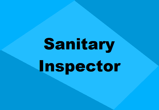 Diploma in Sanitary Inspector