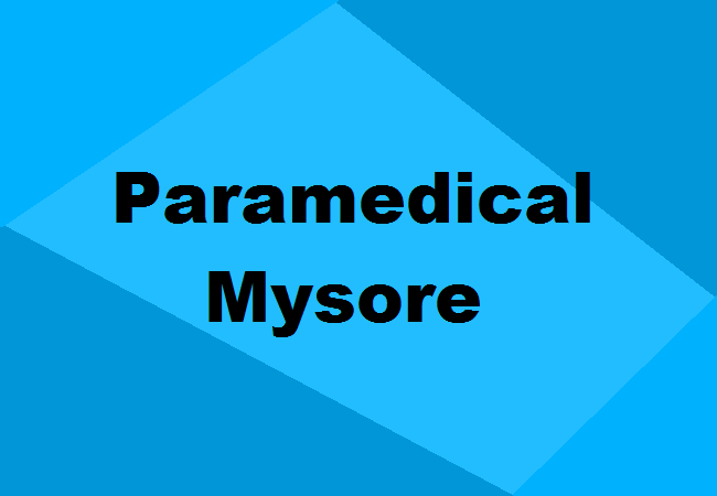 Paramedical Colleges Mysore