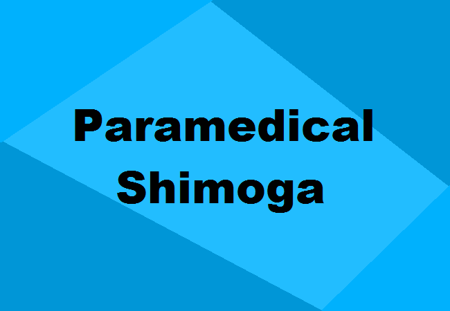 Paramedical Colleges Shimoga