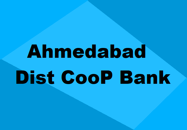 Ahmedabad District Cooperative Bank