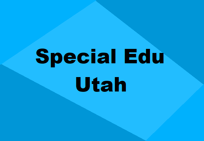 Special Education Schools Utah