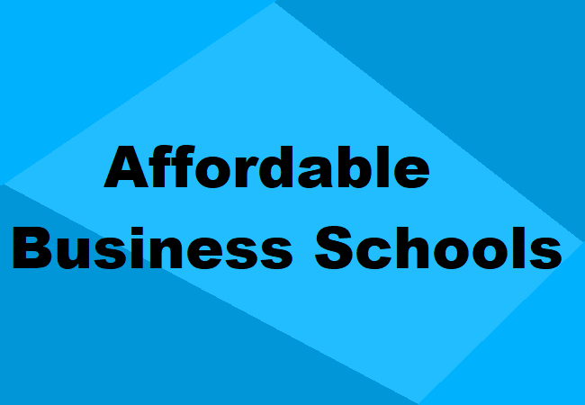 Affordable Business Schools USA