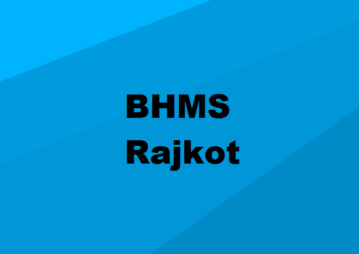 Best BHMS Colleges in Rajkot