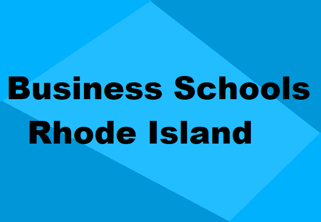 Business Schools Rhode Island