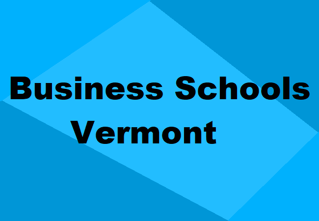 Business Schools Vermont