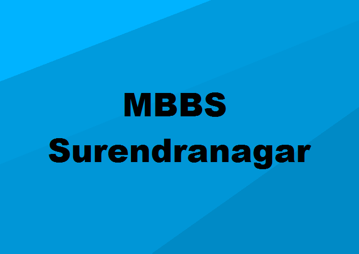 MBBS Colleges Surendranagar