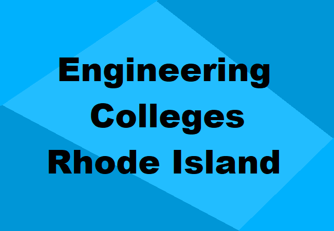 Engineering Colleges Rhode Island