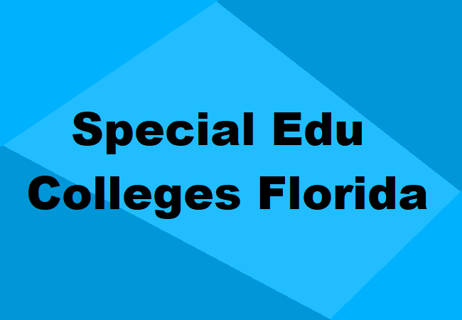 Special Education Colleges Florida