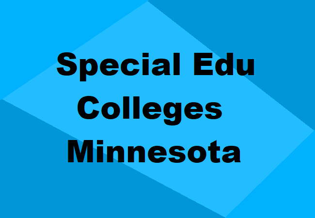 Special Education Colleges Minnesota