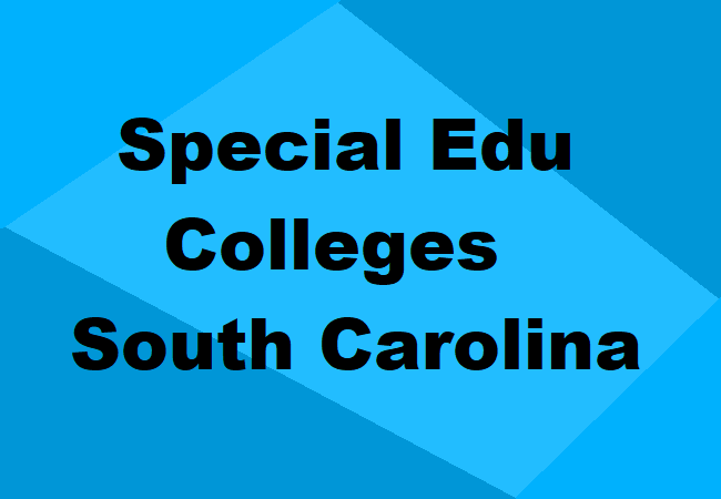 Special Education Colleges South Carolina