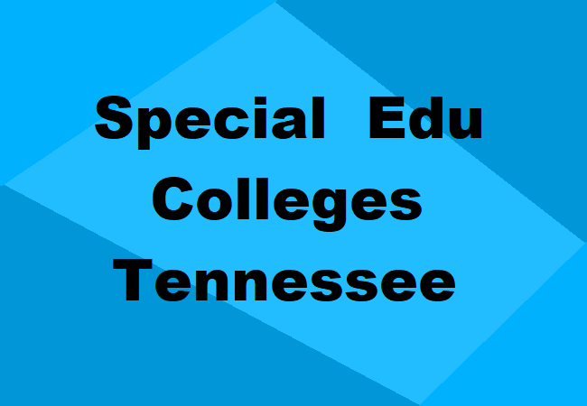 Special Education Colleges Tennessee