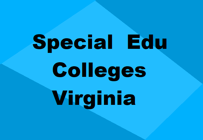 Special Education Colleges Virginia