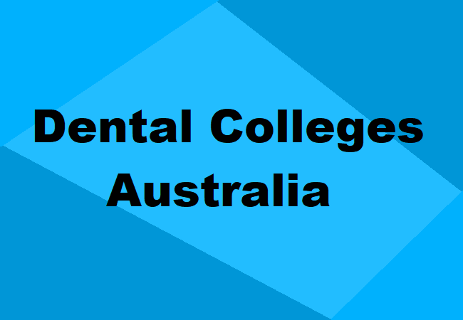 Dental Colleges Australia