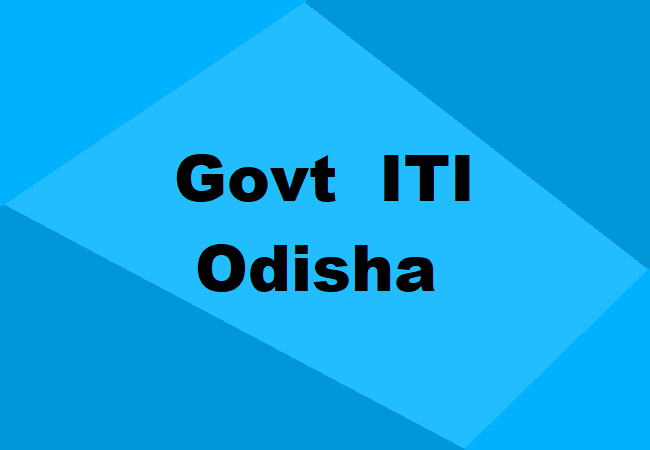 Government ITIs Odisha