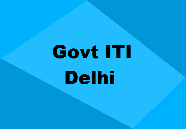 Government ITI Delhi