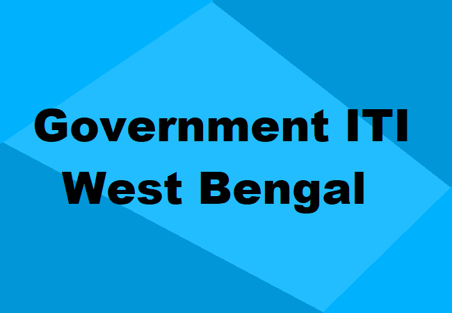 Government ITIs West Bengal