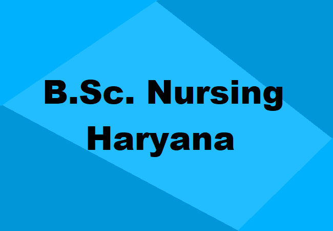 B.Sc. Nursing in Haryana