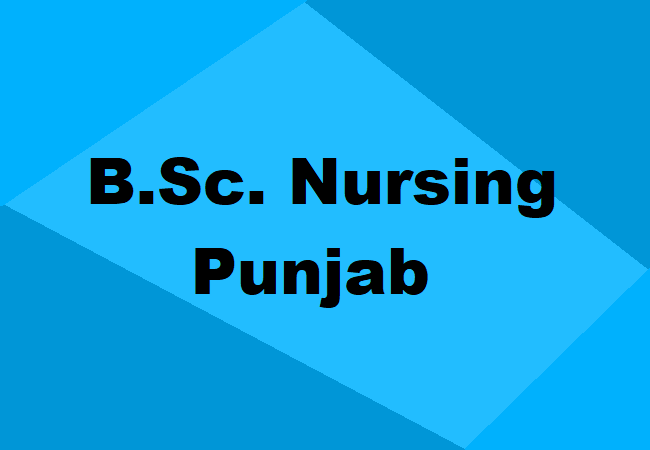 B.Sc. Nursing Punjab