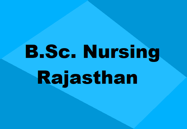 B.Sc. Nursing Rajasthan