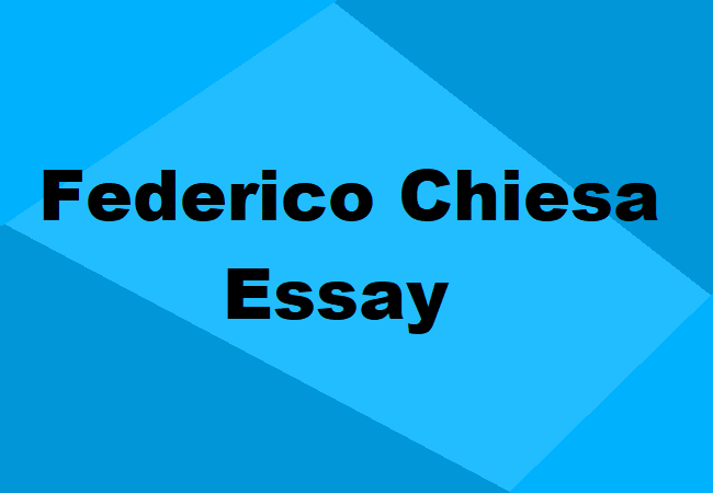 Federico Chiesa Essay