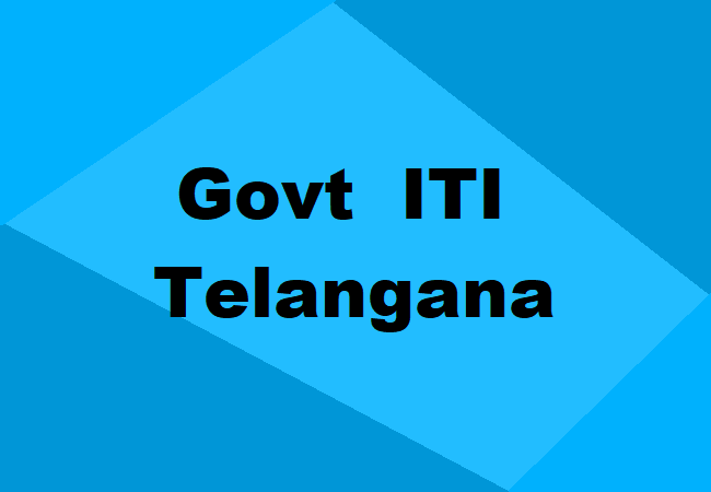 Govt ITI Telangana