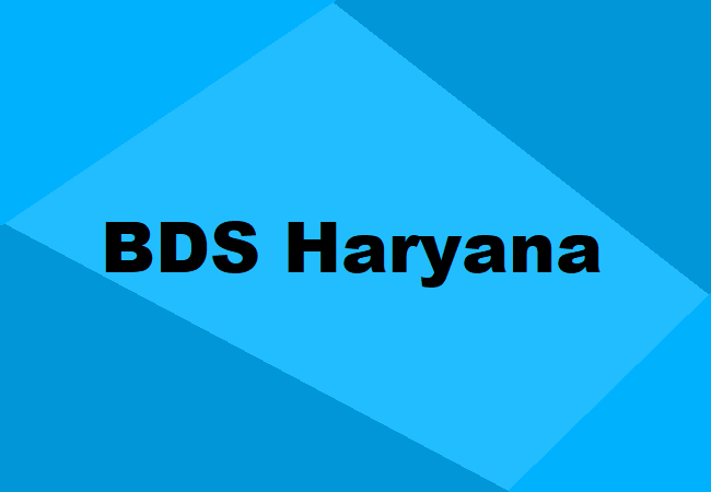 BDS Haryana