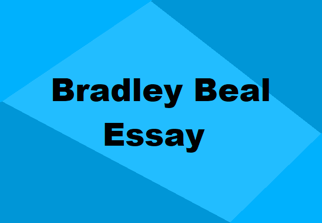 Bradley Beal Essay