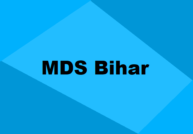 MDS Bihar