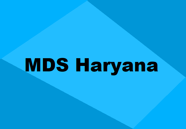 MDS Haryana