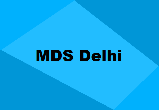 MDS Delhi