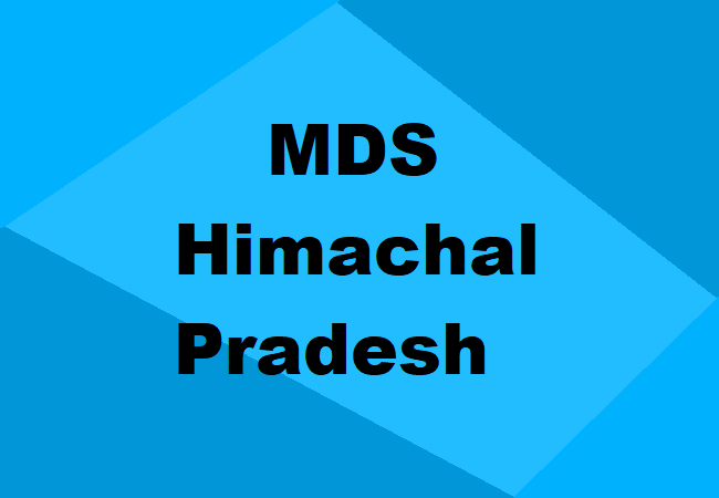 MDS Himachal Pradesh