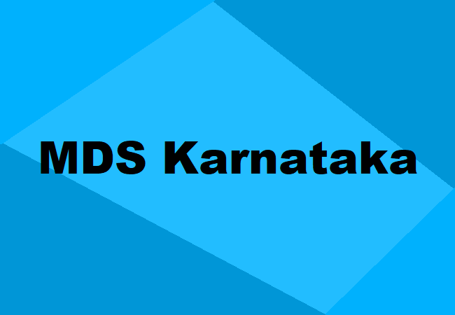 MDS Karnataka